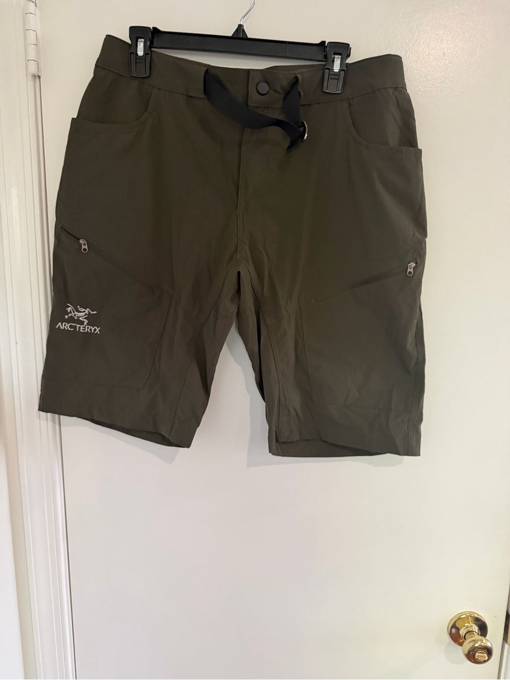 Arc’teryx Men’s Green Hiking Shorts 2XL Gorpcore Techwear Outdoor Utility